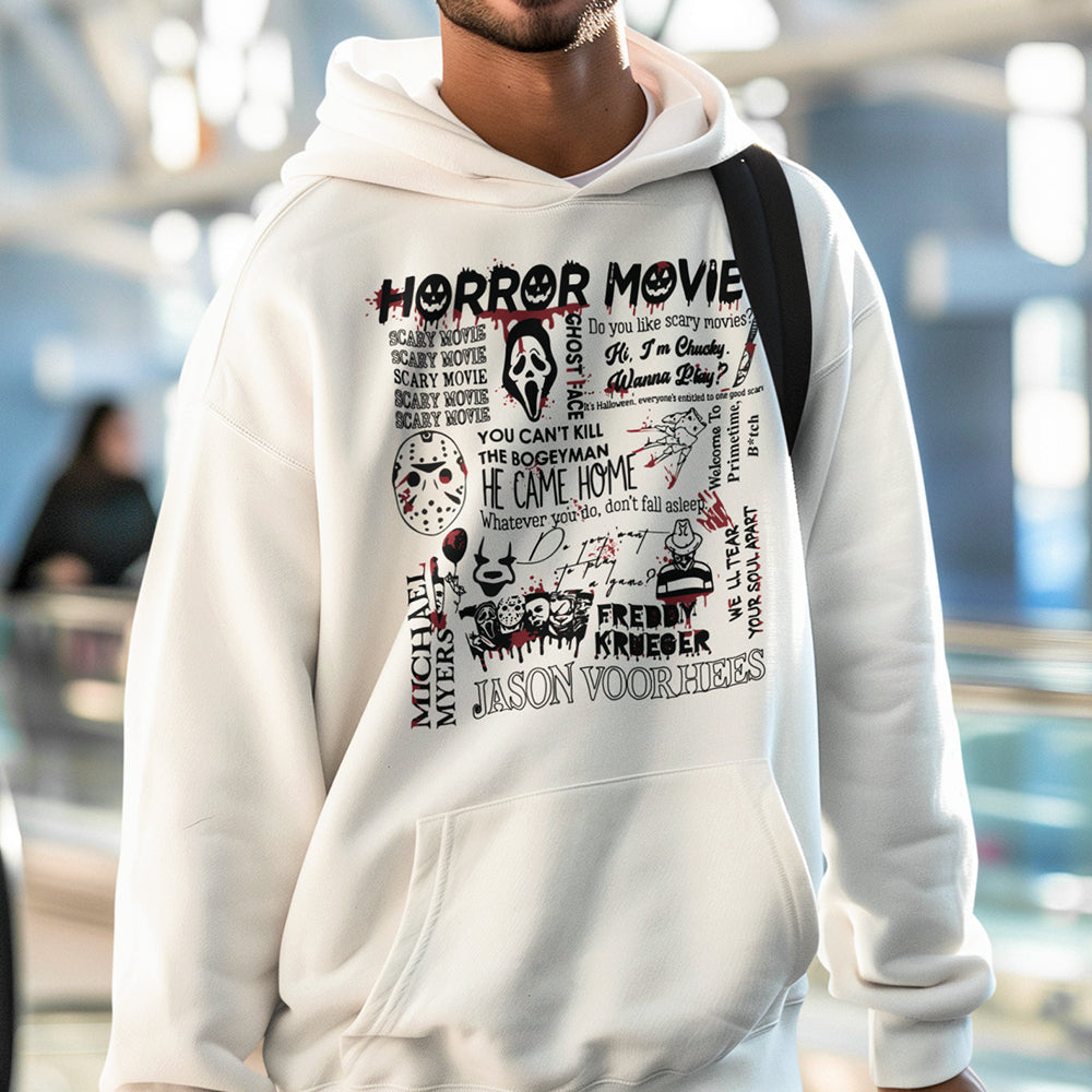 Horror Movie Themed Sweatshirt - Personalized