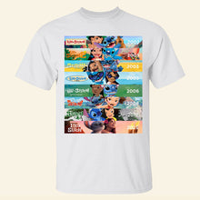 Load image into Gallery viewer, “Celebrate Every Stitch Moment” - Personalized Gifts for Movie Fans - Alien&#39;s Colorful Timeline Tee Shirts PopCulturePrints
