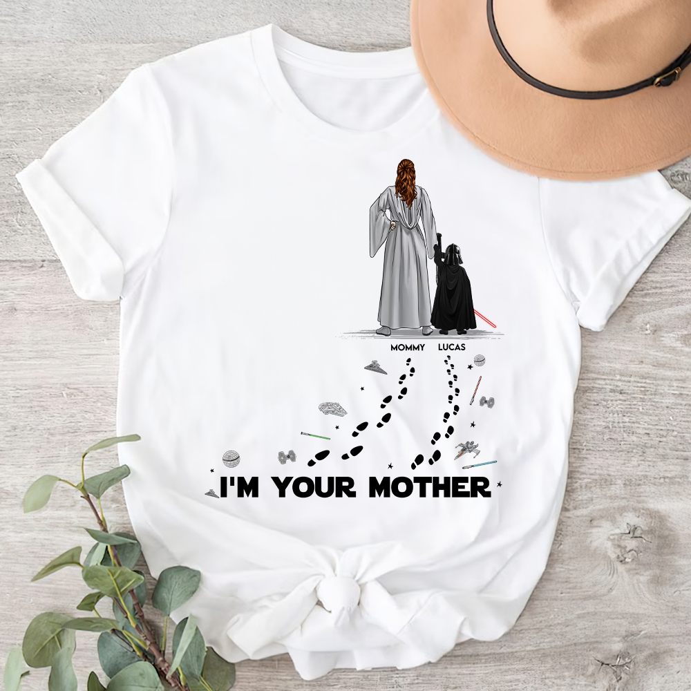 Best Mom In The Galaxy - Personalized Shirt for Moms Who Shine Shirts PopCulturePrints