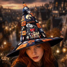 Load image into Gallery viewer, “Embrace the Spooky Spirit!” Personalize Your Dramatic Halloween Night Quilted Witch Hat - Perfect Gift for Family and Friends
