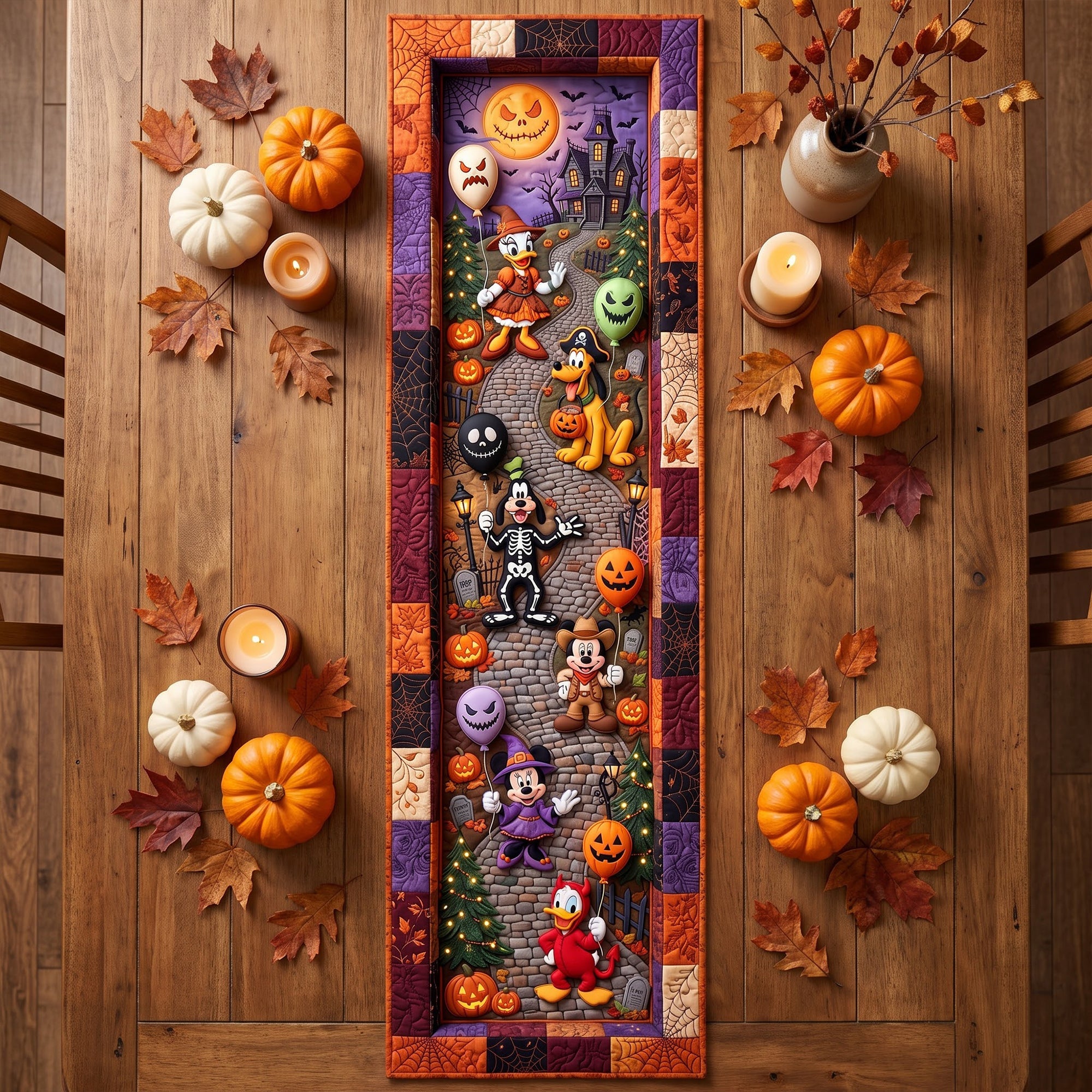 "Illuminate Your Halloween Spirit with Custom Touches!" - Fantastical World Acrylic Light Box - Personalized Halloween Gifts