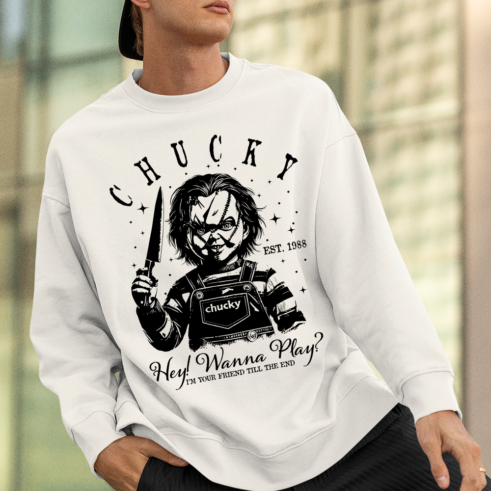 Pennywise Vintage Halloween Sweatshirt - You'll Float Too