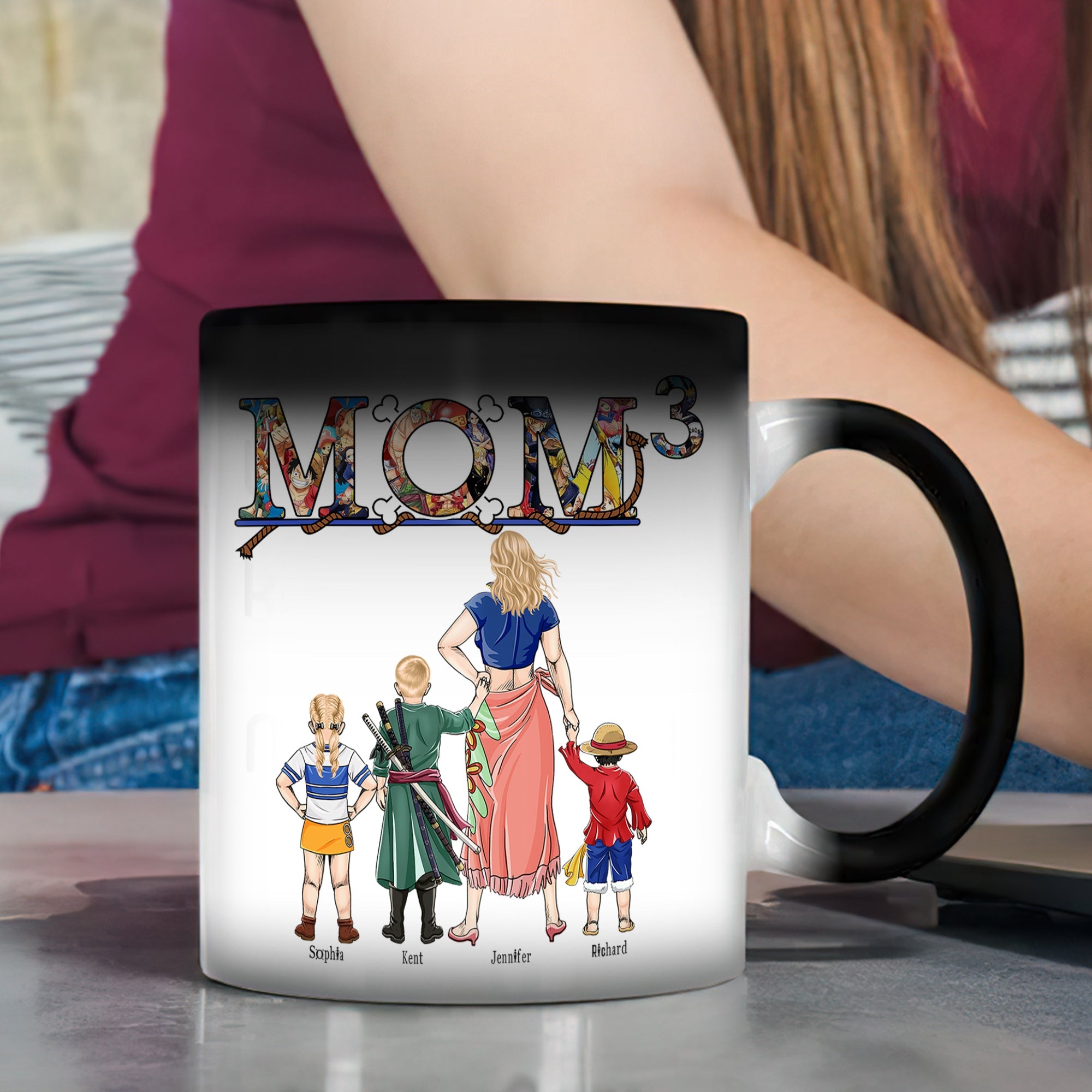Personalized Magic Mug for Mom - Heartfelt Mother's Day Gift Coffee Mug PopCulturePrints