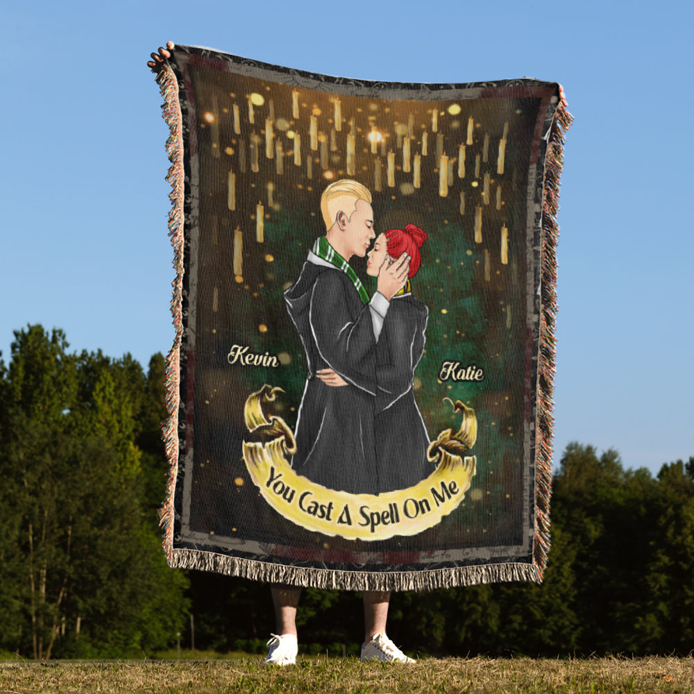 Magical Love Personalized Woven Blanket Blanket PopCulturePrints