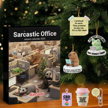 Load image into Gallery viewer, "I Wonder What My Job Description Says Today" - Personalized Sarcastic Office Christmas Advent Calendar Blind Box - Perfect Gift for Coworkers and Friends Advent Calendar PopCulturePrints
