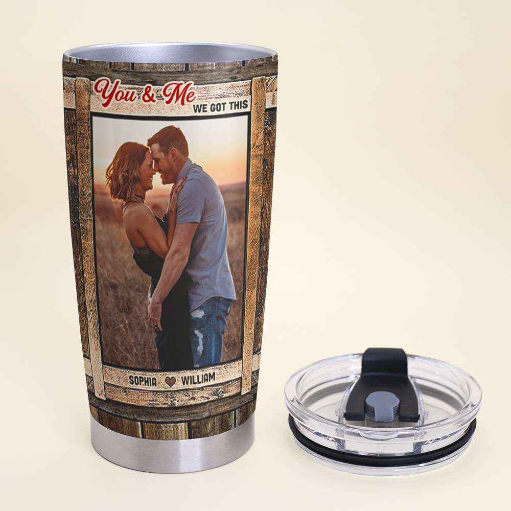 I Say I Love You Personalized Tumbler - Perfect Gift for Couples Tumbler Cup PopCulturePrints