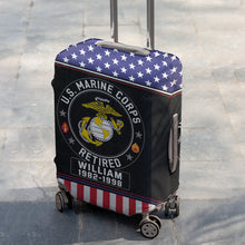 Load image into Gallery viewer, Personalized U.S. Army Veteran Luggage Cover
