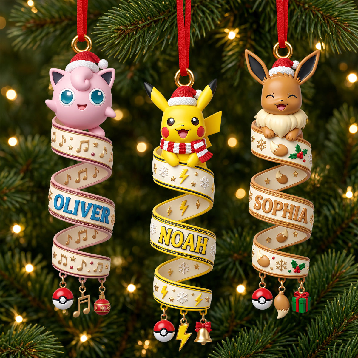 Celebrate Joy with Personalized Mythical Creatures - Custom Acrylic Ornament Ornament PopCulturePrints