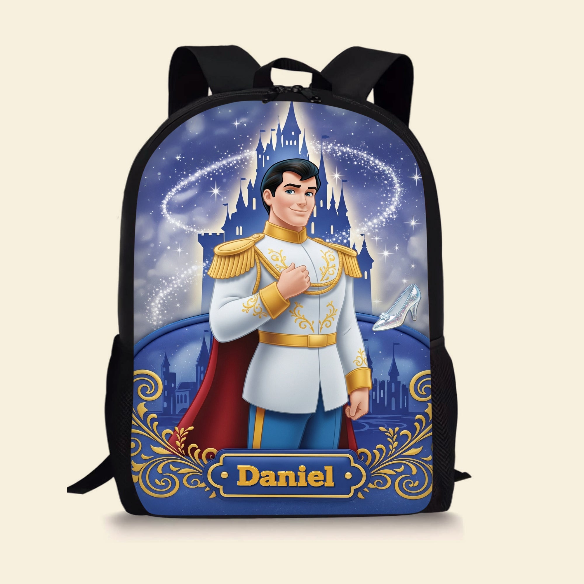Dream Big with the Royal Boy School Bag - Personalized Kids Gift Backpack PopCulturePrints