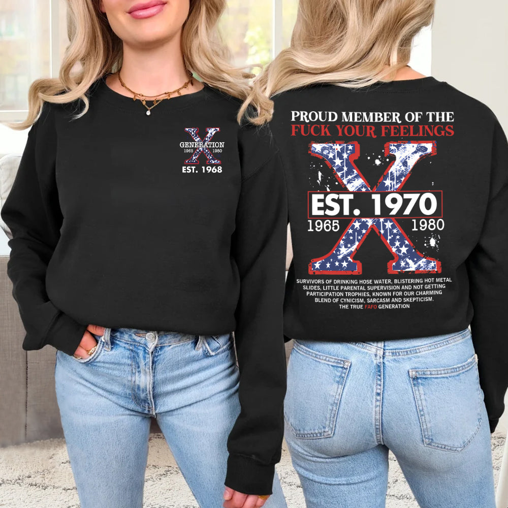 Generation X Bold Statement Sweatshirt