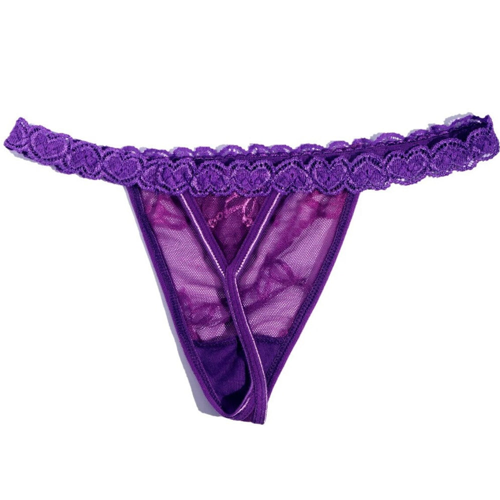 Custom Crystal Letter Bikini Panties for Girlfriend Underwear PopCulturePrints