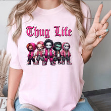 Load image into Gallery viewer, Horror Film Chibi Boys &#39;Thug Life&#39; Halloween Shirt
