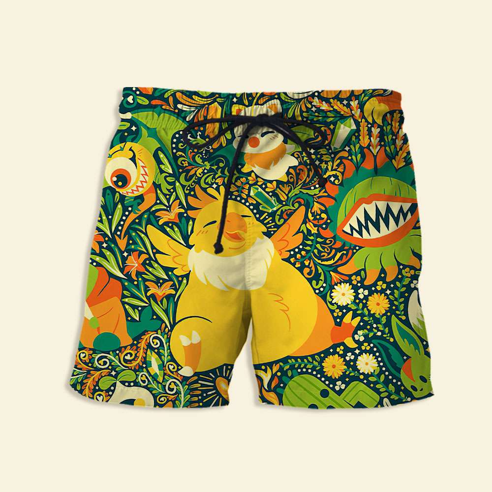Custom Game Lover Hawaiian Shirt Set - Retro Character Design Hawaiian Shirts PopCulturePrints