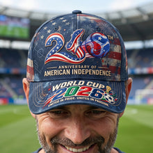 Load image into Gallery viewer, Celebrate Freedom: Proud Festive Classic Cap - Personalized Gift for Sports Lovers &amp; Patriots
