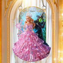 Load image into Gallery viewer, Enchanting Dark Magic Glow Suncatcher - Personalized Gift for Magical Soul Ornament PopCulturePrints
