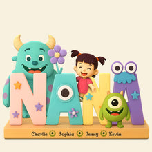 Load image into Gallery viewer, Bring Joy to Your Mom with Our Customizable Acrylic Plaque - Personalized Gift for Mom and Grandma Shaped Plaques PopCulturePrints
