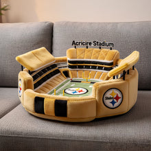 Load image into Gallery viewer, Cheer in Comfort: Personalized Stadium-Inspired Spirit Pillow - A Unique Gift for Sports Fans Pillow PopCulturePrints
