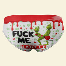 Load image into Gallery viewer, &quot;Spice Up Your Relationship with a Touch of Humor&quot; - Naughty Green Couple Women&#39;s Briefs - Personalized Gifts for Her Boxer Briefs PopCulturePrints
