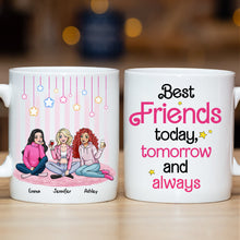 Load image into Gallery viewer, Personalized Best Friends Forever Coffee Mug Coffee Mug PopCulturePrints
