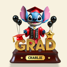 Load image into Gallery viewer, &quot;Celebrate Your Achievement!&quot; - Graduation Plaque - Personalized Gifts for Graduates, Perfect for Proud Parents and Grandparents Shaped Plaques PopCulturePrints
