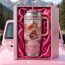 Load image into Gallery viewer, Sassy Sisterhood: Custom Badass Girly Off-road Tumbler - 40oz Handle Mug for Adventurous Sisters
