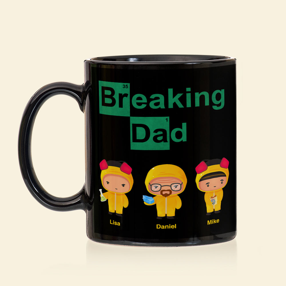 Breaking Dad Personalized Mug Coffee Mug PopCulturePrints