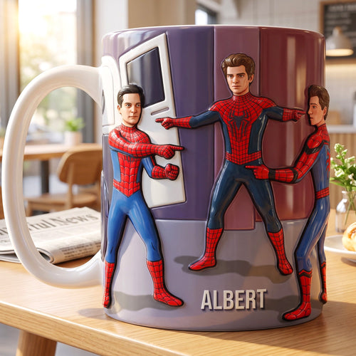 Which One Are You? - Personalized Coffee Mug - Perfect Gift for All Spider-Man Fans Coffee Mug PopCulturePrints