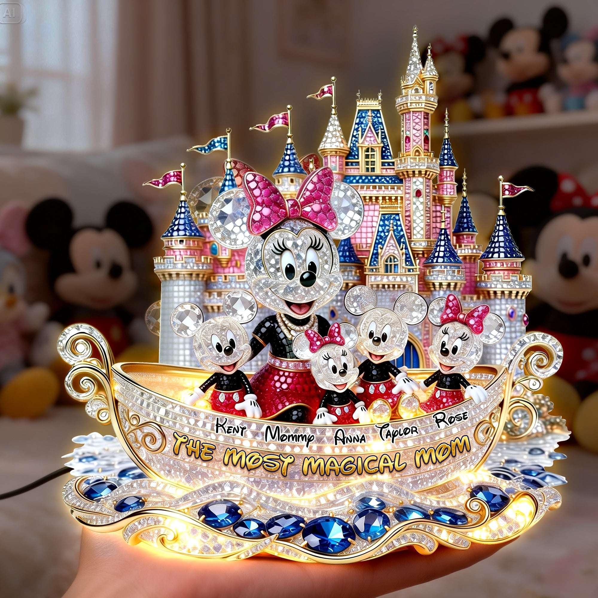 "Every Day is Magical with You" - Personalized Light Box for Moms, Gift for Moms and Grandmas Light Box PopCulturePrints