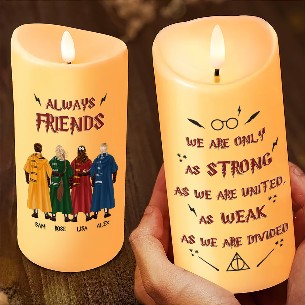 Personalized LED Candle for Wizarding Friends