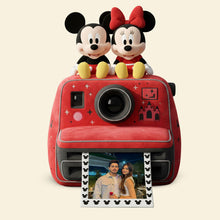 Load image into Gallery viewer, Cherish Your Love: Couple Polaroid Pillow - Personalized Gifts for Couples Pillow PopCulturePrints
