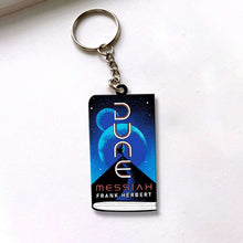 Load image into Gallery viewer, Custom Book Lover Keychain - Dune Series Design Keychains PopCulturePrints
