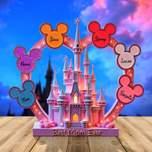 Load image into Gallery viewer, Best Mom Ever - Personalized Acrylic Plaque for Loving Mothers Shaped Plaques PopCulturePrints
