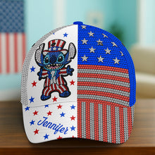 Load image into Gallery viewer, Celebrate Independence Day with Style - Personalized Classic Cap for Americans Caps PopCulturePrints
