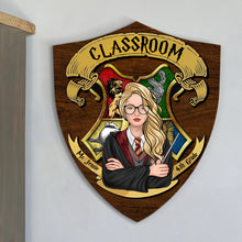 Load image into Gallery viewer, Personalized Harry Potter Classroom Door Sign
