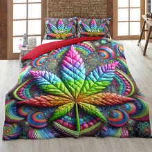 Load image into Gallery viewer, Personalized Quilt Bedding Set for Cannabis Enthusiasts Blanket PopCulturePrints
