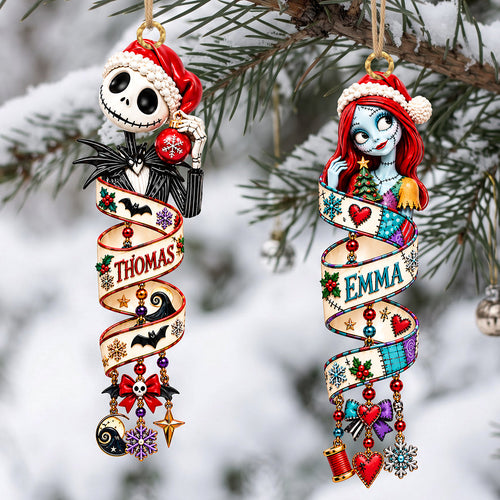 Spooky Festive Magic - Personalized Acrylic Ornament Gift for Halloween Lovers Ornament PopCulturePrints