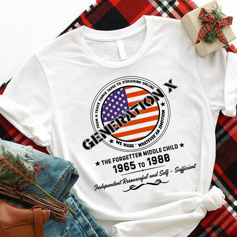 Generation X Retro Sweatshirt - Celebrate the Independent Middle Child