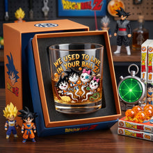 Load image into Gallery viewer, “We Used To Live In Your Ball Z!” – Personalized Power Sperm Squad Round Glass - Gift for Dad, Grandpa &amp; More Glass PopCulturePrints
