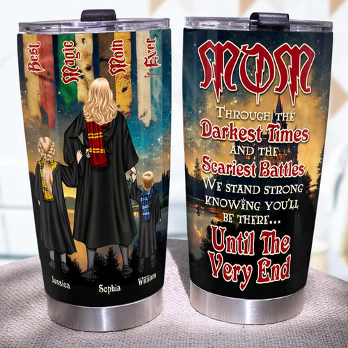 Custom Magic Mom Tumbler - Personalized Gift for Mother's Day Tumbler Cup PopCulturePrints