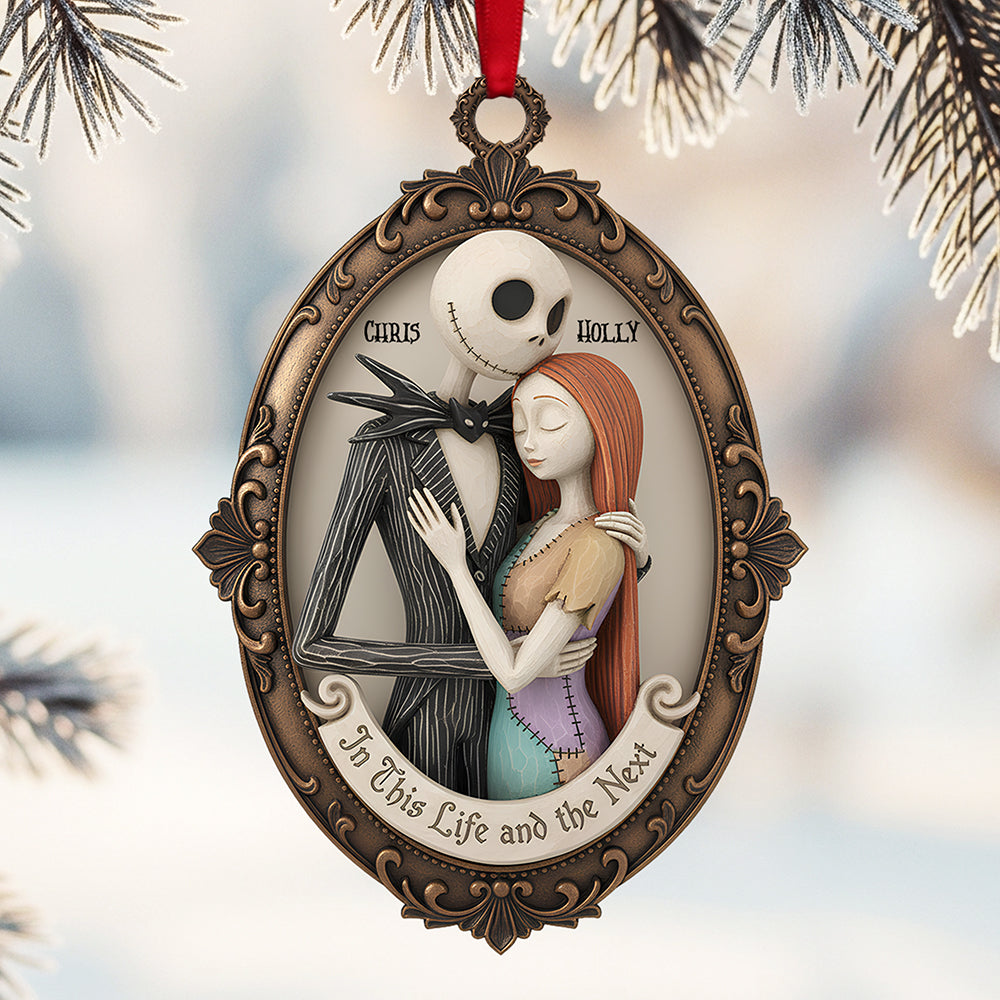 In This Life and the Next - Romantic Couple Acrylic Christmas Ornament - Personalized Gift for Couples Ornament PopCulturePrints