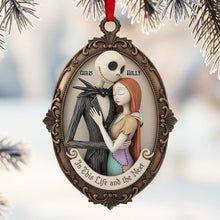 Load image into Gallery viewer, In This Life and the Next - Romantic Couple Acrylic Christmas Ornament - Personalized Gift for Couples Ornament PopCulturePrints
