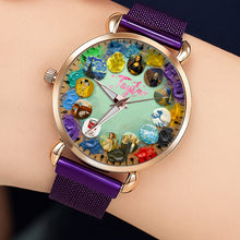 Load image into Gallery viewer, Artistic Expression - Personalized Quartz Watch for Creatives Quartz Watch PopCulturePrints
