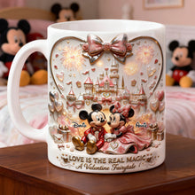 Load image into Gallery viewer, Love Is The Real Magic - Magnificent Love Coffee Mug, Personalized Gift for Couples Coffee Mug PopCulturePrints

