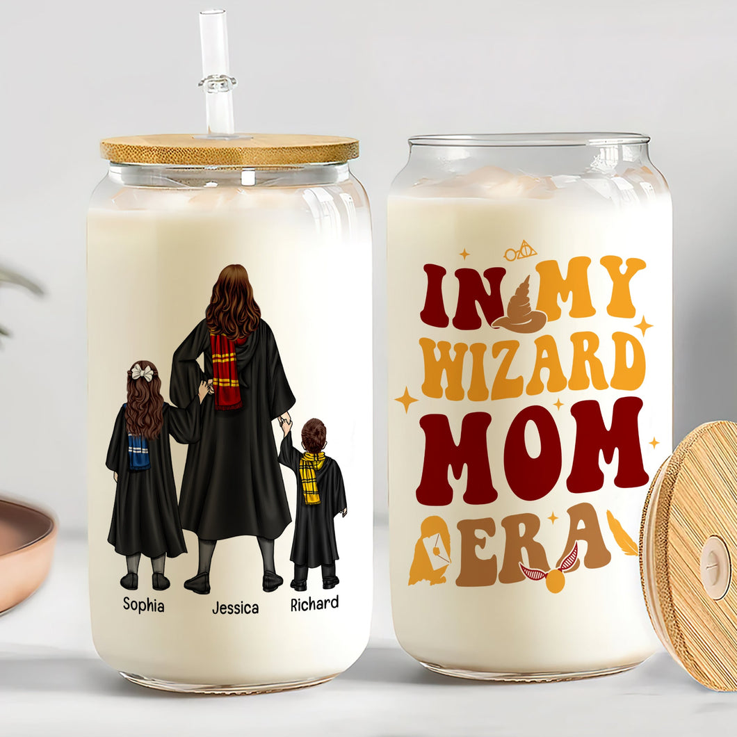 Personalized Wizard Mom Candle Jar