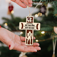 Load image into Gallery viewer, Personalized 2-Layered American Football Ornament for Fans Ornament PopCulturePrints
