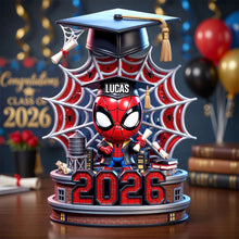 Load image into Gallery viewer, Celebrate Graduation with a Personal Touch - Customized Acrylic Plaque for Graduates Shaped Plaques PopCulturePrints
