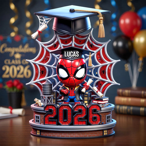 Celebrate Graduation with a Personal Touch - Customized Acrylic Plaque for Graduates Shaped Plaques PopCulturePrints