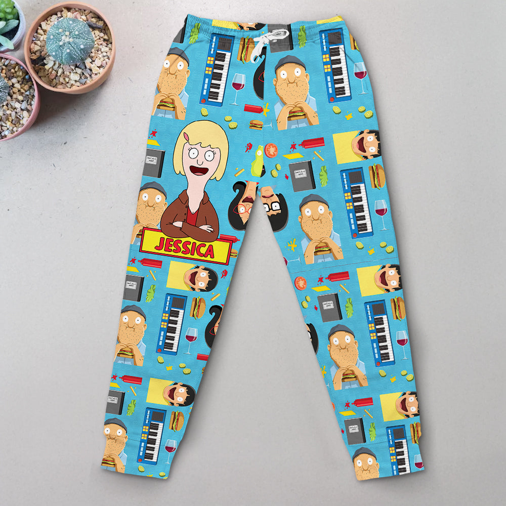 Personalized Joggers with Fun Character Design Shorts and Pants PopCulturePrints