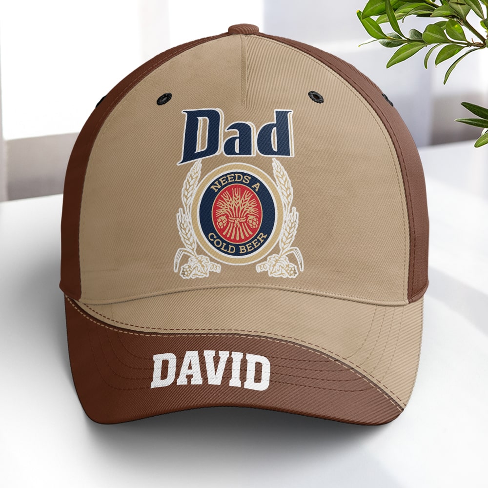 Custom Dad's Classic Cap - Perfect Beer Lover's Gift