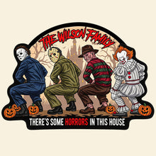 Load image into Gallery viewer, Halloween Horror Squad Doormat - Personalized Gift for Horror Fans Doormat PopCulturePrints
